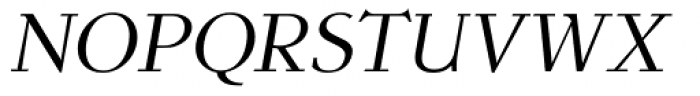 Burlington Oblique Font UPPERCASE
