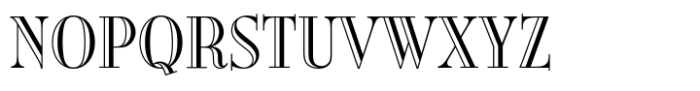 Burlington Std Regular Font UPPERCASE