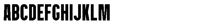 Burndead Font UPPERCASE