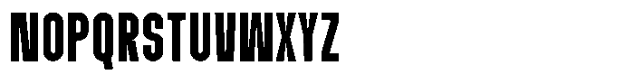 Burndead Font UPPERCASE