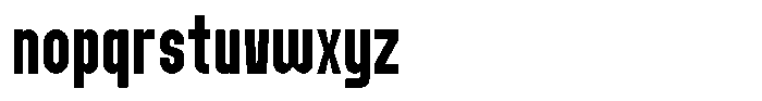 Burndead Font LOWERCASE
