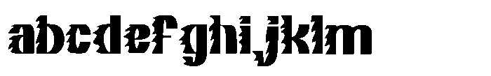 Burned Regular FONT
