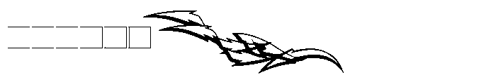 Burner Graffiti Burner Outline Regular Font OTHER CHARS
