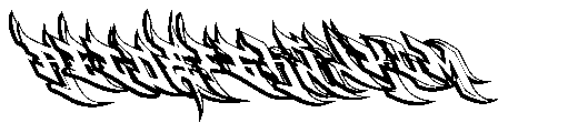 Burner Graffiti Burner Outline Regular Font UPPERCASE