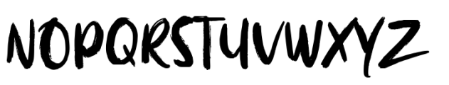 Burnfolk Regular Font UPPERCASE