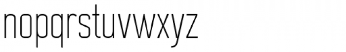 Burpee Hairline Font LOWERCASE