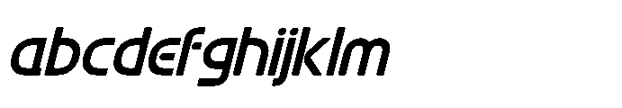 Burst Merch Italic FONT