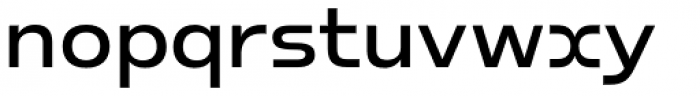 Burt Medium Wide Font LOWERCASE
