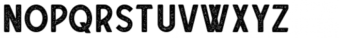 Buryland Sans Stamped Font UPPERCASE