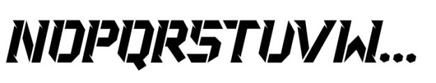 Busero Font LOWERCASE