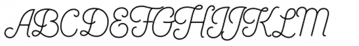 Bushcraft Regular Font UPPERCASE