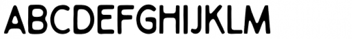 Bushcraft Sans Font LOWERCASE