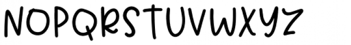 Bushel And Peck Sans Serif Font LOWERCASE