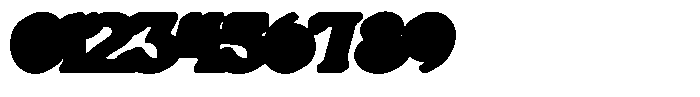 Bushi Retro Extrude Font OTHER CHARS