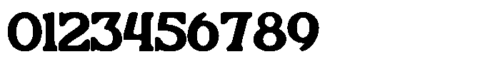 Bushi Retro Regular Font OTHER CHARS