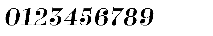 Business Didone Bold Italic Font OTHER CHARS