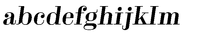 Business Didone Bold Italic FONT