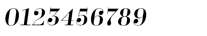 Business Didone Display Bold Italic Font OTHER CHARS