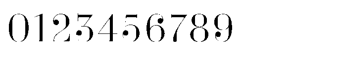 Business Didone Display Book Font OTHER CHARS