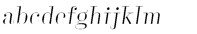 Business Didone Display Light Italic FONT