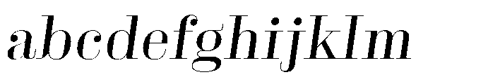 Business Didone Display Medium Italic FONT
