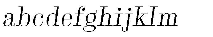 Business Didone Light Italic FONT
