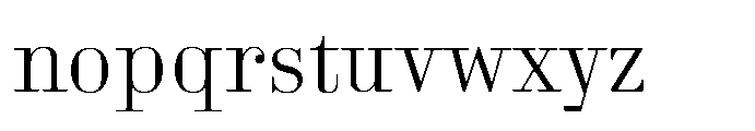 Business Didone Light Font LOWERCASE