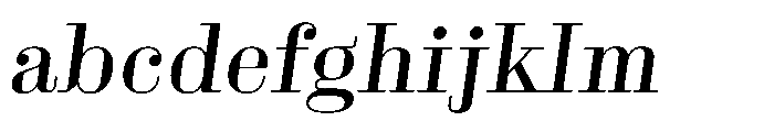 Business Didone Medium Italic FONT
