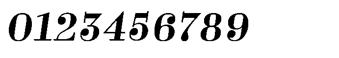 Business Didone Text Bold Italic Font OTHER CHARS