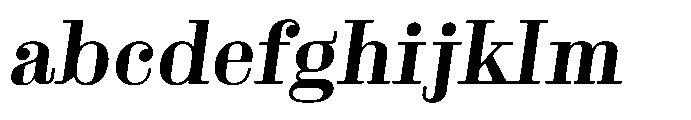 Business Didone Text Bold Italic FONT