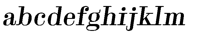 Business Didone Text Medium Italic FONT
