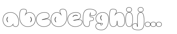 Busky Outline FONT