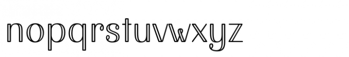 Bussi Regular Font LOWERCASE