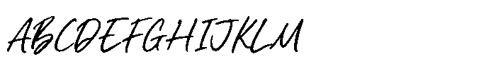 Busted Horizon Font UPPERCASE