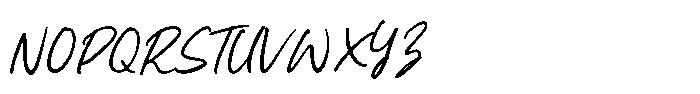 Busted Horizon Font UPPERCASE