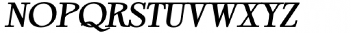 Bustor Rhikan Oblique Font UPPERCASE