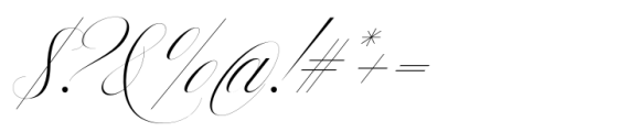 Bustra Script Pro Semi Bold Font OTHER CHARS