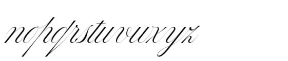 Bustra Script Pro Semi Bold Font LOWERCASE