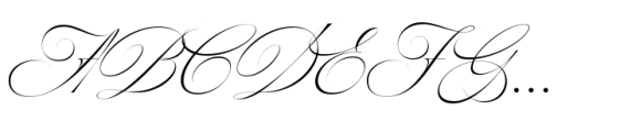 Bustra Script Pro Variable Font UPPERCASE