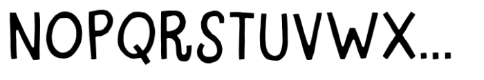 Busy Day Inside Font UPPERCASE