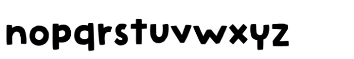 Busy Day Regular Font LOWERCASE