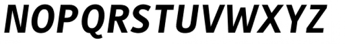 Butan Bold Italic Font UPPERCASE
