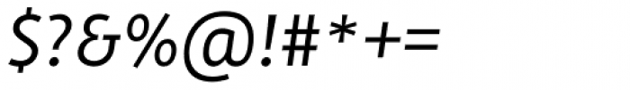 Butan Italic Font OTHER CHARS