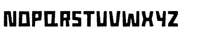 Butcher Shop Rough Font UPPERCASE