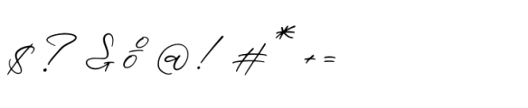 Buterlife Majestic Regular Font OTHER CHARS