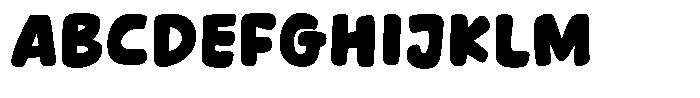 Butter Toast Font UPPERCASE