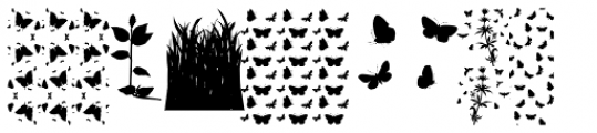 Butterfly Effect Font LOWERCASE