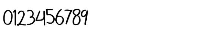 Butterfly Handwriting Font OTHER CHARS