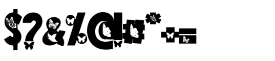 Butterfly Season Font OTHER CHARS