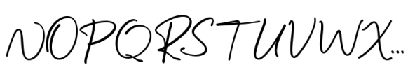 Butterfly Serenade Font UPPERCASE